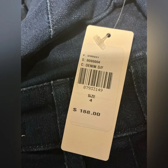 The Colette‎ Maeve Anthropologie $188 Denim Jeans Jumpsuit Size 0 NO BELT - Picture 7 of 7